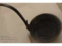 old copper pan