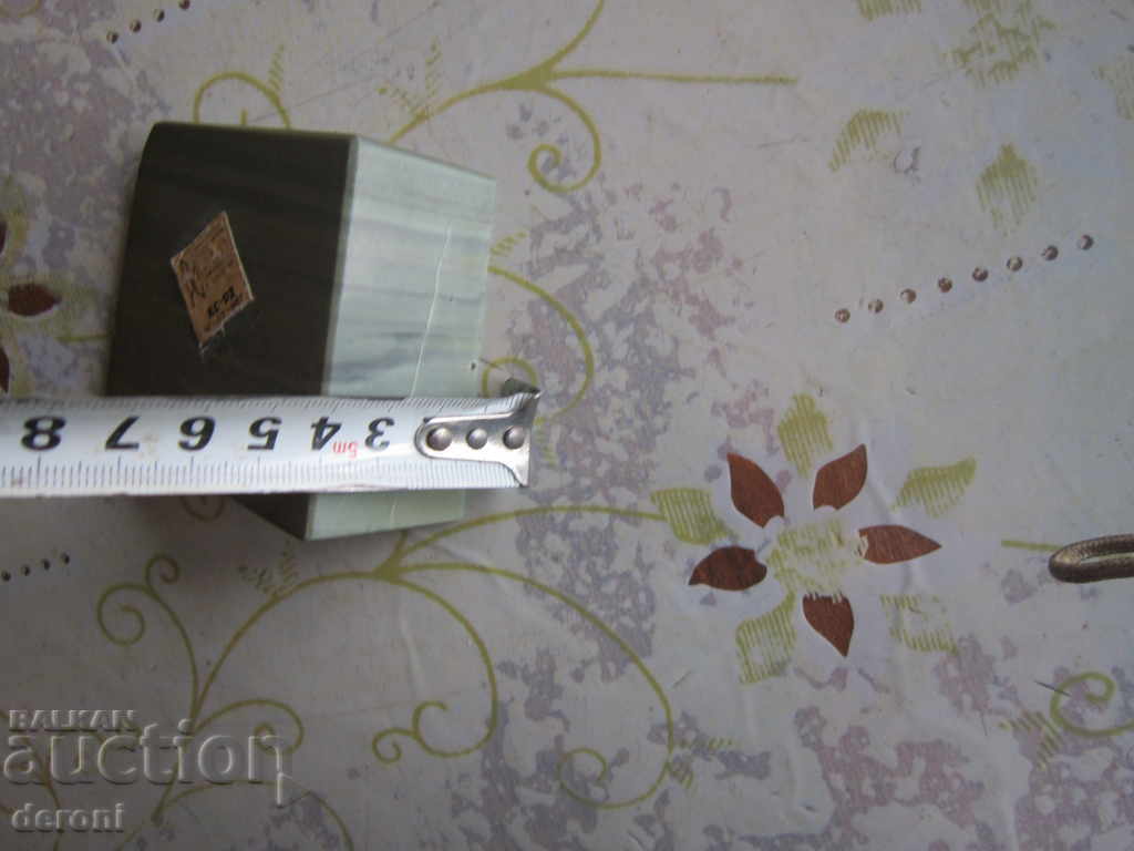 Ρωσική φιγούρα Προτομή του χαλκού του Λένιν και του ανάγλυφου του μαλαχίτη - 5