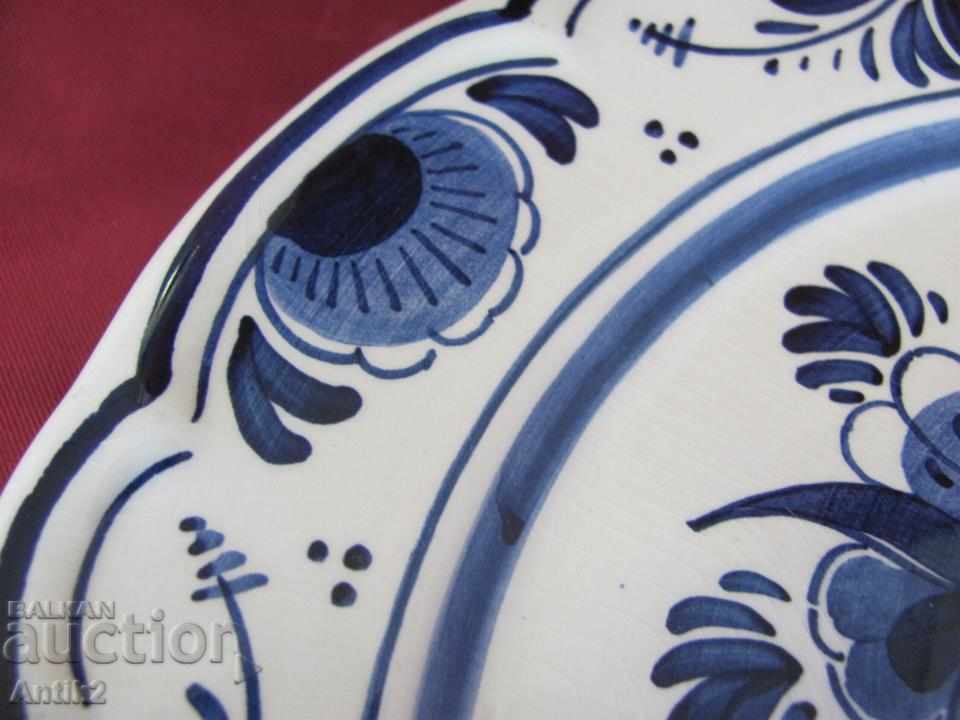 19th Century Antique Plate Majolica GILDE Limited Signed - 5 19th Century Antique Plate Majolica GILDE Limited Signed - 5