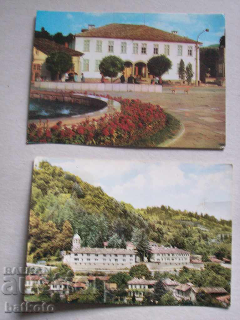 Παλιές κάρτες από τη Μονή Σώκα - Τρωγιάν και Τροϊάν