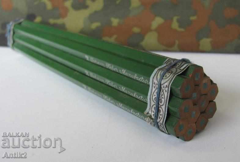 WWII One dozen pencils Johann Faber with price 120.00 BGN | € 61.36 WWII One dozen pencils Johann Faber with price 120.00 BGN | € 61.36
