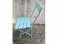 Стар офицерски стол от палатка Първа Световна WW1