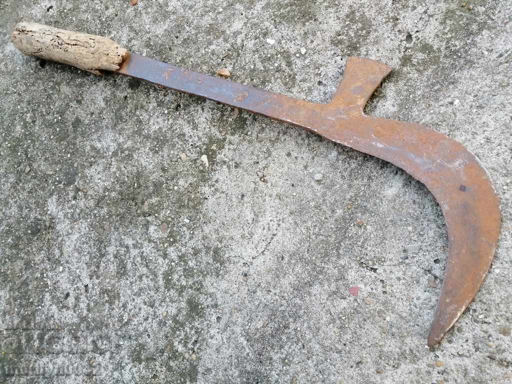 Old hand forged hammer, wrought iron blade with price 42.00 BGN | € 21.47 Old hand forged hammer, wrought iron blade with price 42.00 BGN | € 21.47