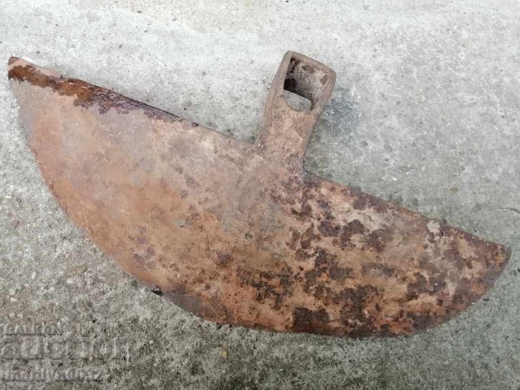 Παλιά σφυρήλατη τσάπα, λεπίδα, σφυρήλατο σίδερο, σφραγίδα εργαλείου - 5 Παλιά σφυρήλατη τσάπα, λεπίδα, σφυρήλατο σίδερο, σφραγίδα εργαλείου - 5