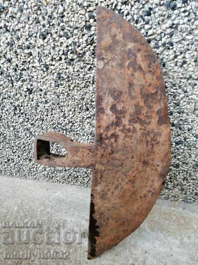 Παλιά σφυρήλατη τσάπα, λεπίδα, σφυρήλατο σίδερο, σφραγίδα εργαλείου - 6 Παλιά σφυρήλατη τσάπα, λεπίδα, σφυρήλατο σίδερο, σφραγίδα εργαλείου - 6
