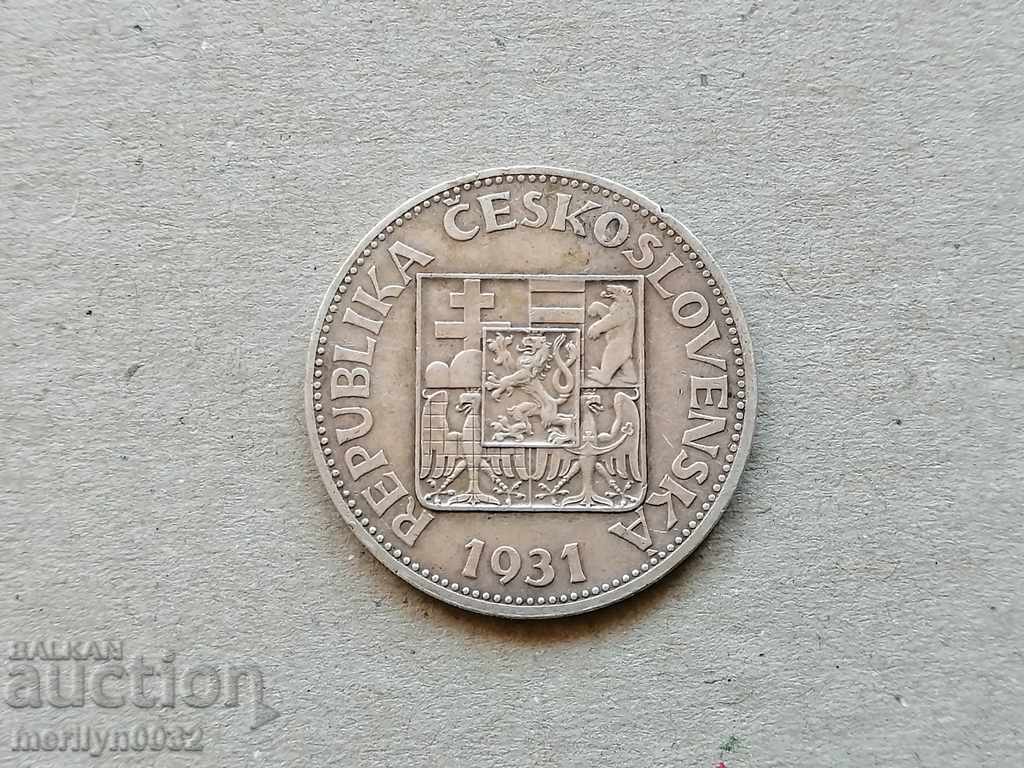 Τσέχικο ασημένιο νόμισμα ασήμι με τιμή € 16.36 | 32.00 BGN