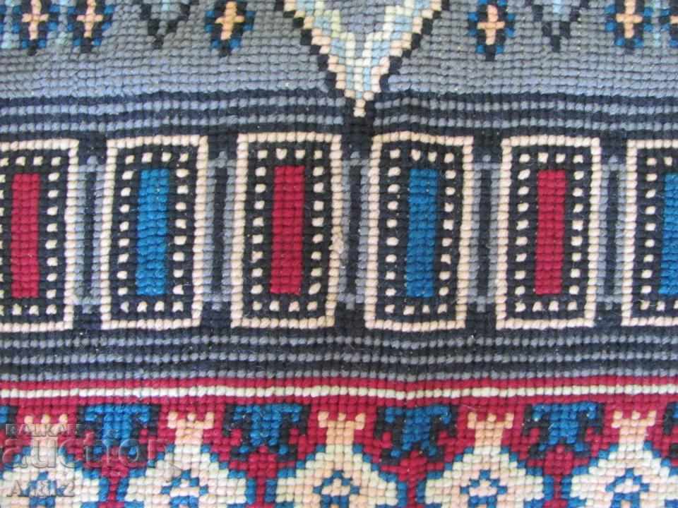 19th century Hand Woven and Embroidered Prayer Rug - 5