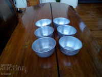 Old aluminum bowls for kremarkamel