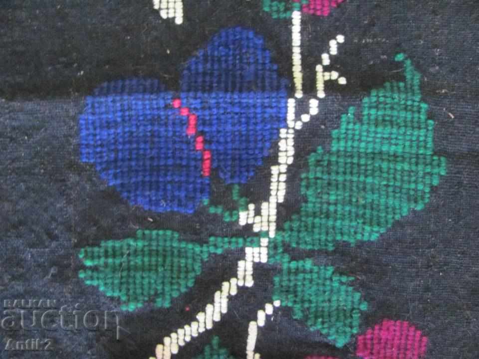 Auction  19th Century Hand Woven and Embroidered Carpet, Pillow