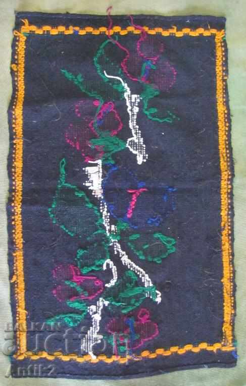 19th Century Hand Woven and Embroidered Carpet, Pillow - 5