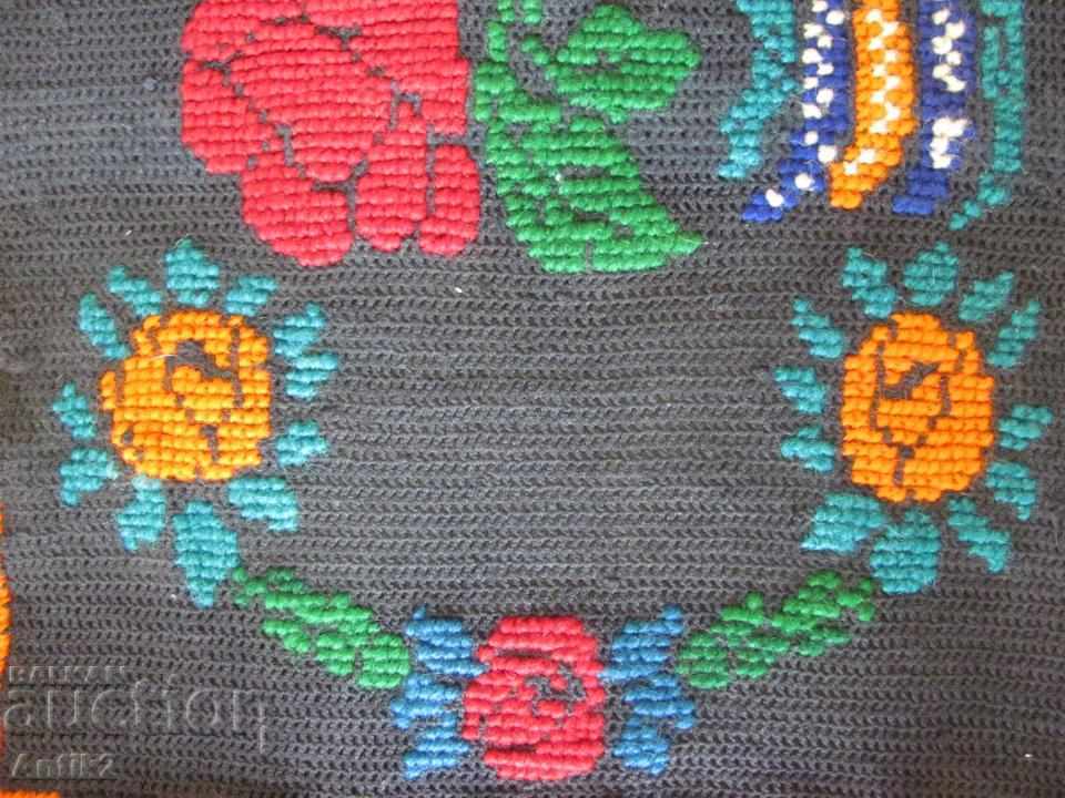 Auction 19th Century Hand embroidered Tapestry woolen thread Auction 19th Century Hand embroidered Tapestry woolen thread