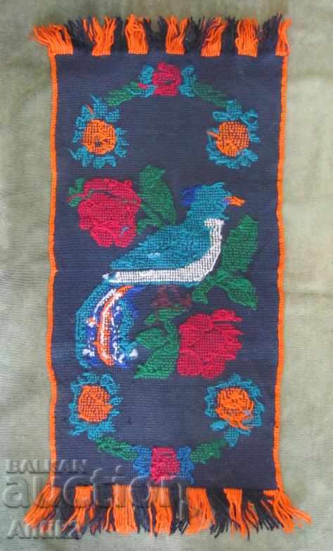19th Century Hand embroidered Tapestry woolen thread - 7 19th Century Hand embroidered Tapestry woolen thread - 7