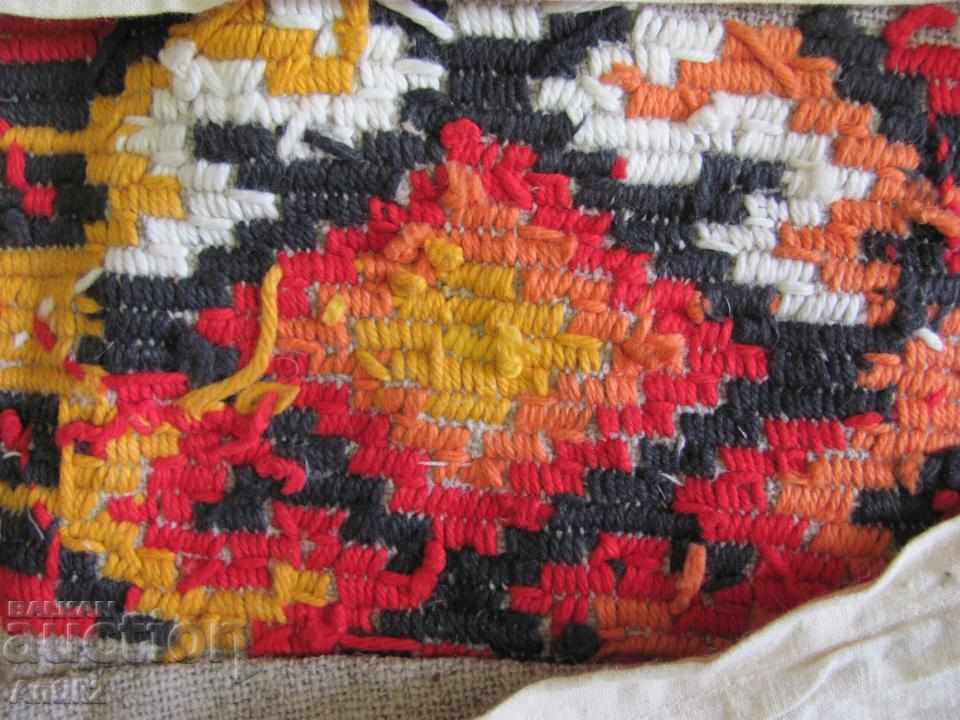 50s Handmade Embroidered Pillow - 5 50s Handmade Embroidered Pillow - 5