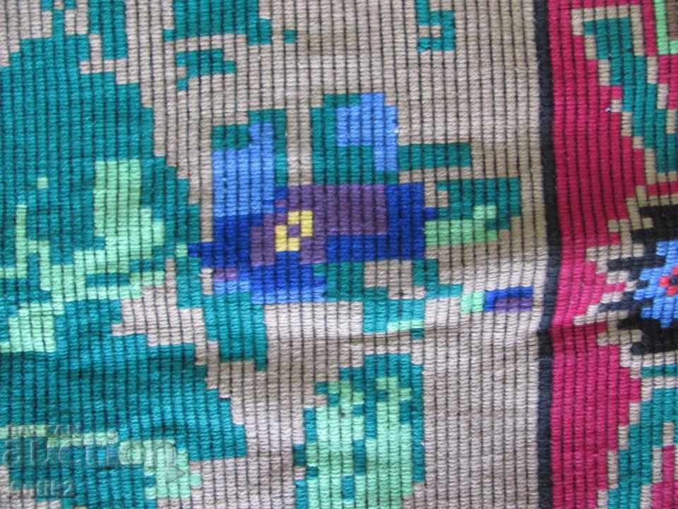 Antique Hand Embroidery Tapestry, Carpet - 5 Antique Hand Embroidery Tapestry, Carpet - 5