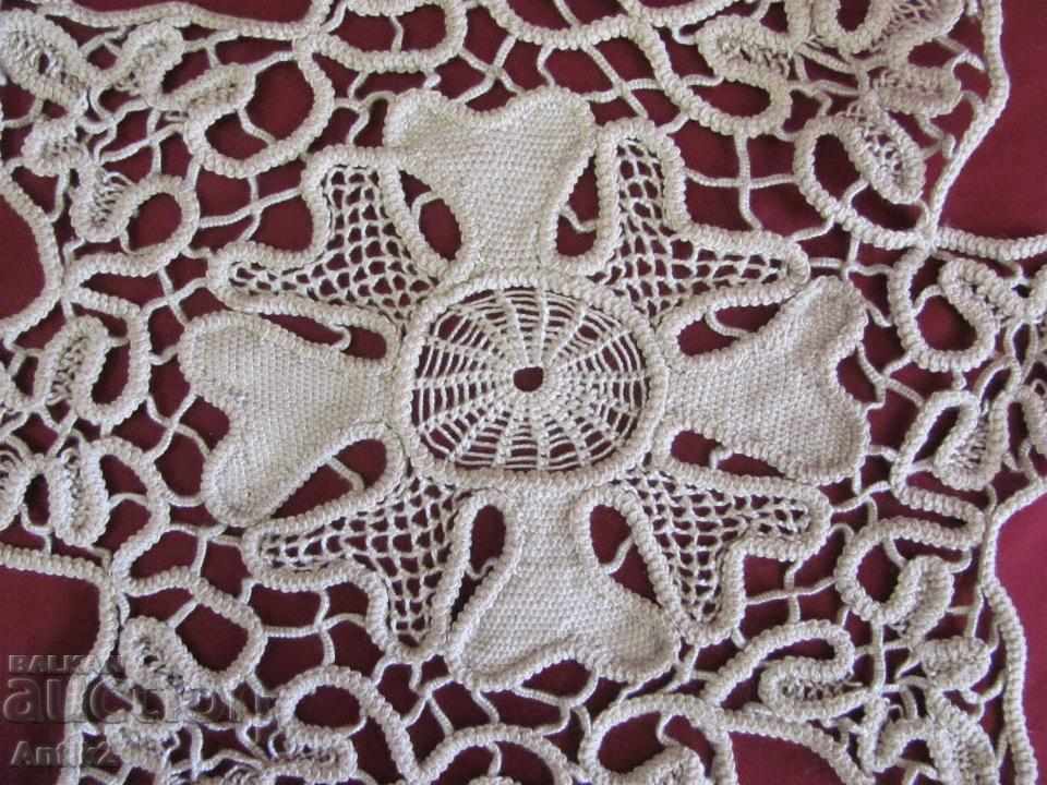 19th Century 4 Pieces Hand Knitted Strips - 5 19th Century 4 Pieces Hand Knitted Strips - 5