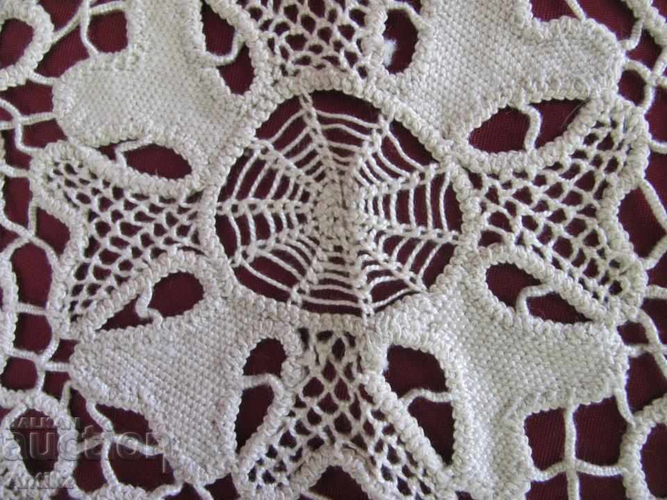 19th Century 4 Pieces Hand Knitted Strips - 7 19th Century 4 Pieces Hand Knitted Strips - 7