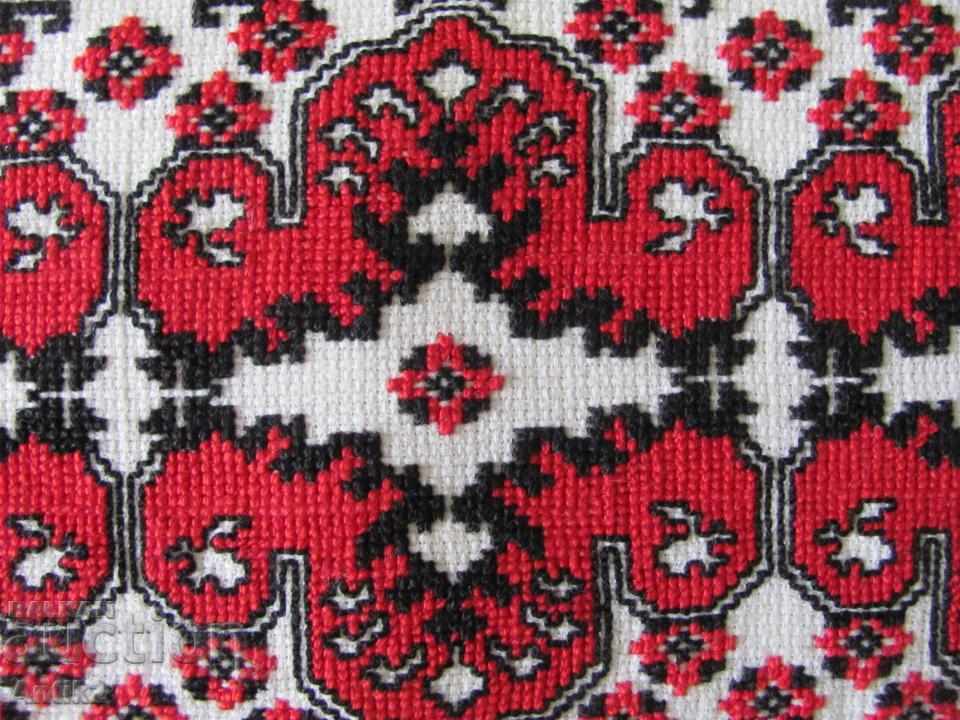 Old Hand Embroidered Pillow Case - 5