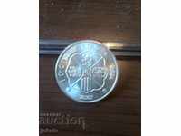 100 pesetas silver