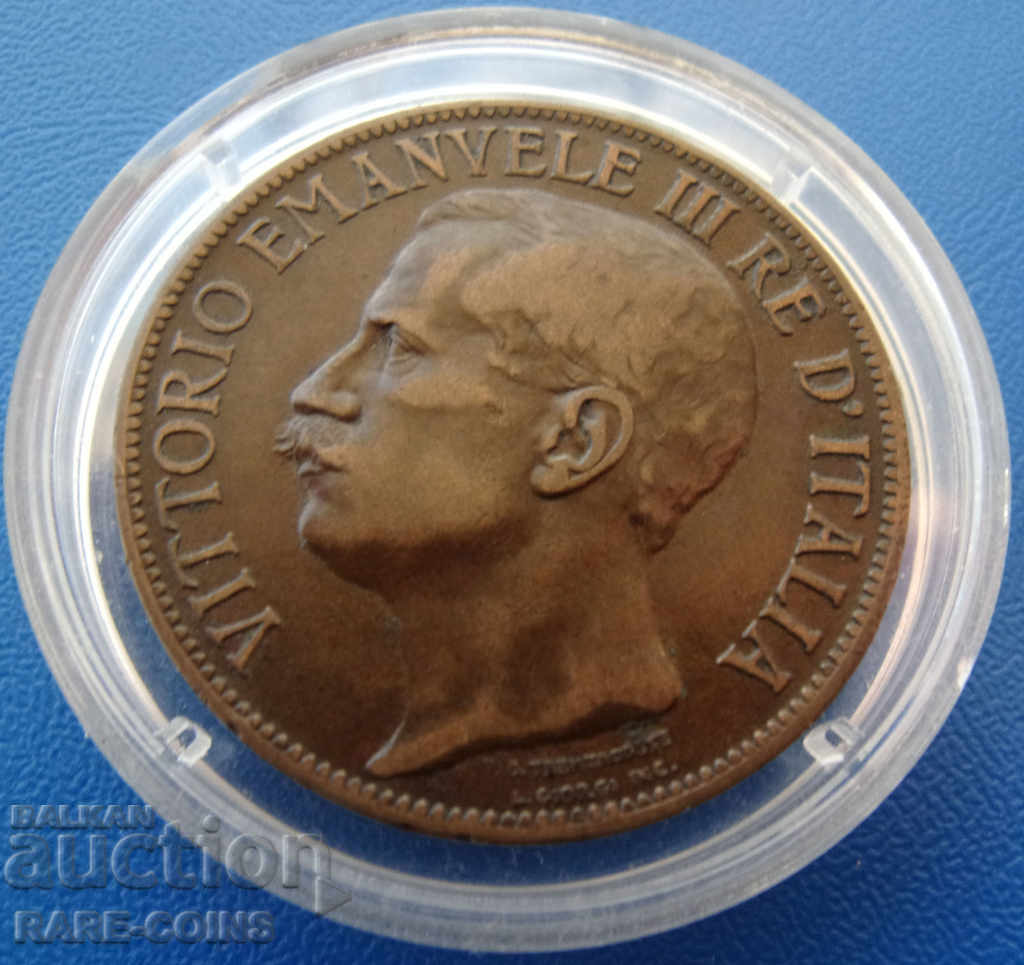 Italia 10 Chentesimi 1911 Rare Rare cu preț € 12.78 | 25.00 BGN