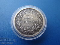 Anglia 1 Shilling 1872 (77) Rar Original