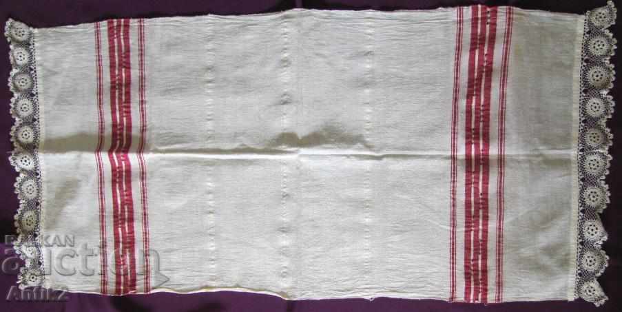 Доставка на 19 век 3 броя Ръчно Тъкани Кърпи памучен кенар Доставка на 19 век 3 броя Ръчно Тъкани Кърпи памучен кенар