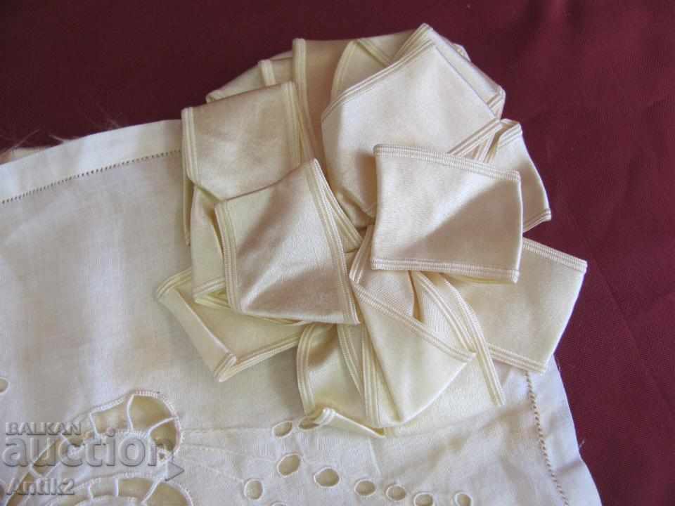 19th Century Cut Embroidery with Monogram Pillow with price 130.00 BGN | € 66.47 19th Century Cut Embroidery with Monogram Pillow with price 130.00 BGN | € 66.47