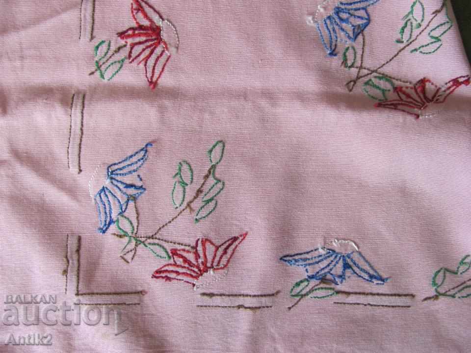 Old Hand Embroidery Box, Table Cover - 7