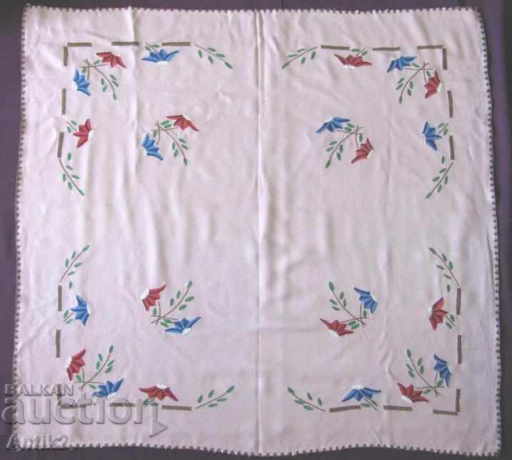 Old Hand Embroidery Box, Table Cover
