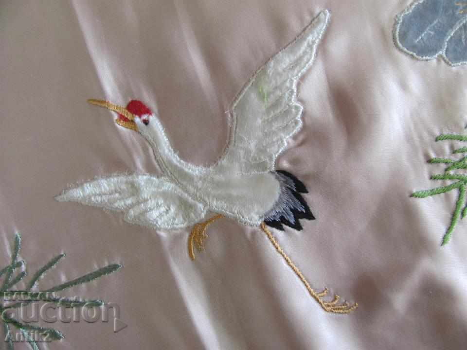 Delivery of Old Machine Embroidery Korean Table Cover