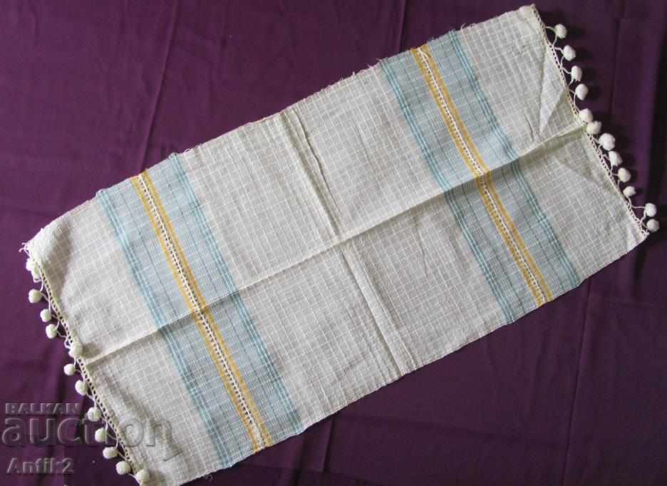 Auction 19th Century 2 Piece Hand Woven by Finn Kenar Towels Auction 19th Century 2 Piece Hand Woven by Finn Kenar Towels