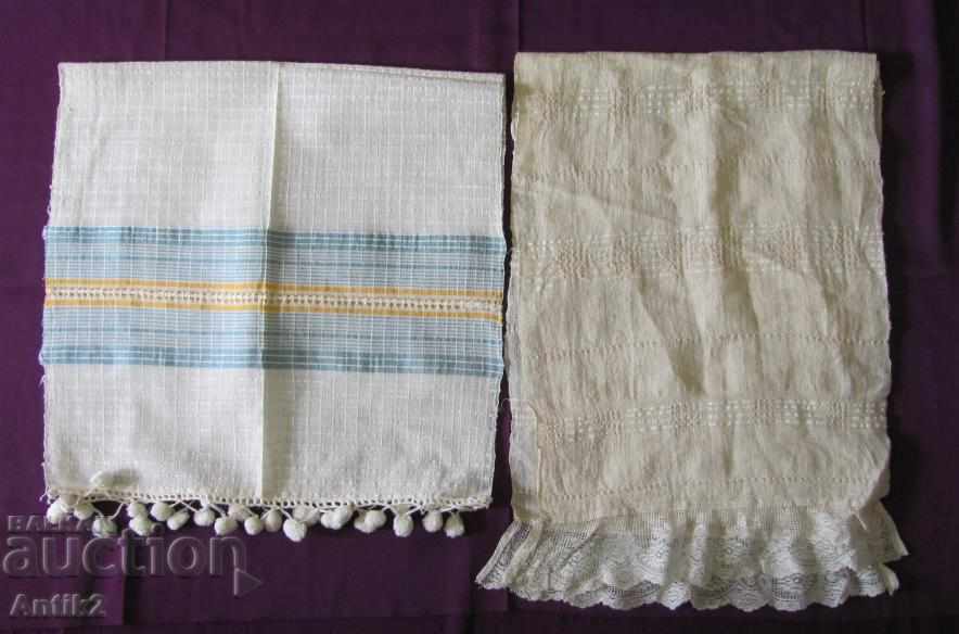 Delivery of 19th Century 2 Piece Hand Woven by Finn Kenar Towels Delivery of 19th Century 2 Piece Hand Woven by Finn Kenar Towels