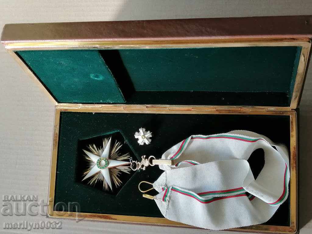 Order of Stara Planina 1st DEGREE miniature box for foreigners Order of Stara Planina 1st DEGREE miniature box for foreigners