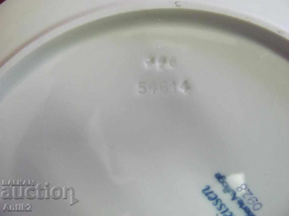 1984 Meissen Wall Plate Decorative Marked - 7 1984 Meissen Wall Plate Decorative Marked - 7