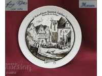 1984 Meissen Wall Plate Decorative Marked