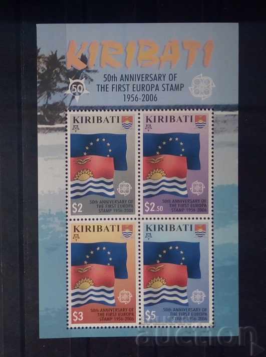 Kiribati 2006 Block Europe CEPT Flags / Flags 20 € MNH