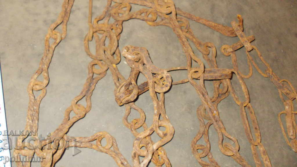 Auction Forged hearth chain - 7 Auction Forged hearth chain - 7