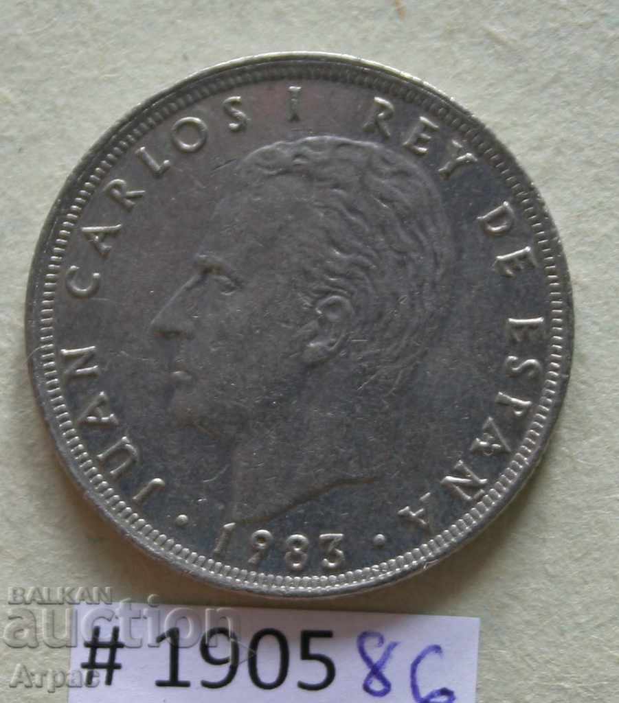 25 pesetas 1983 Spania cu preț € 0.26 | 0.51 BGN