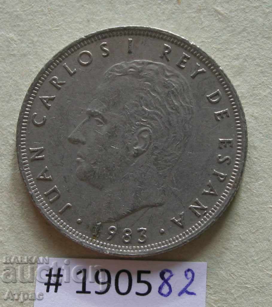 25 pesetas 1983 Spania cu preț € 0.26 | 0.51 BGN