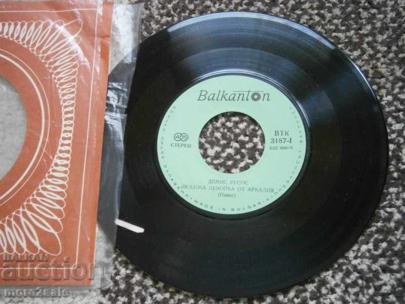 DEMIS ROUSS - small plate - BALKANTON - VTK 3187 - 5 DEMIS ROUSS - small plate - BALKANTON - VTK 3187 - 5