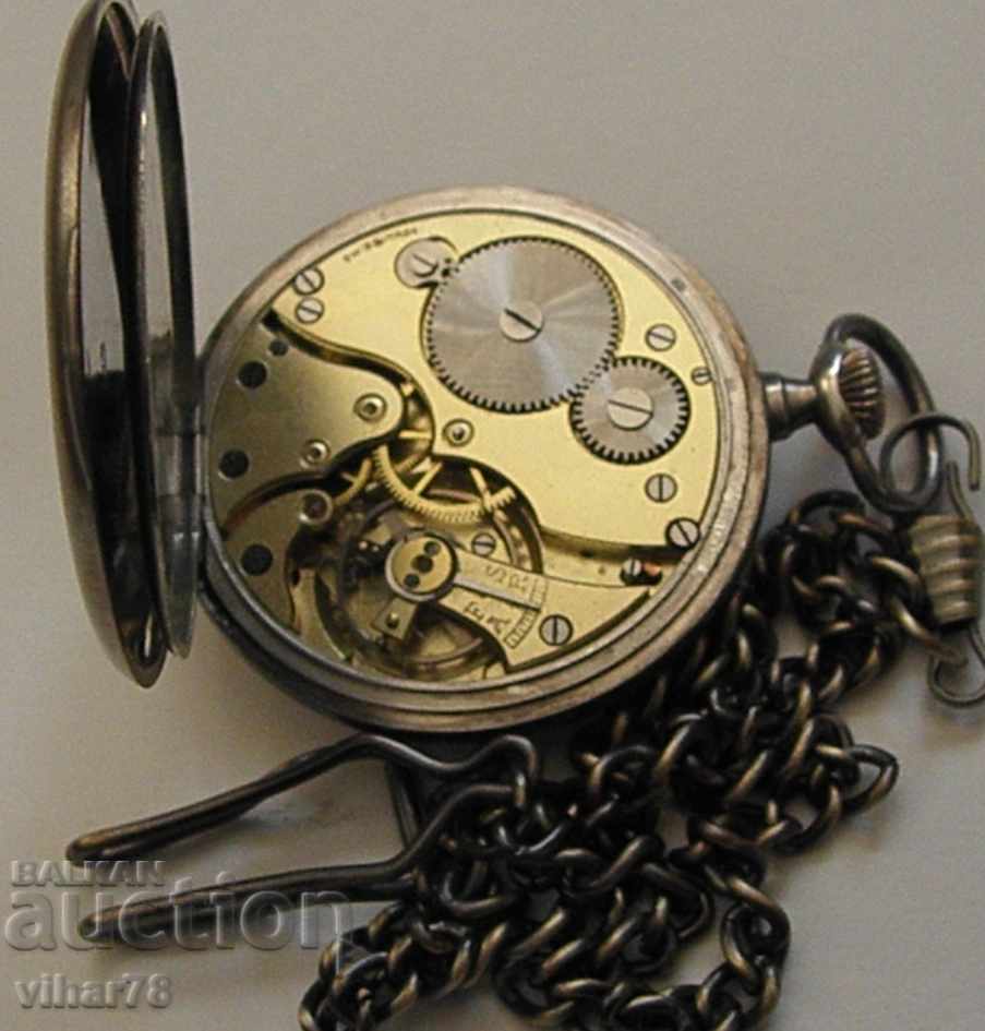 silver pocket watch-TEN BRINK,S -0.800 - 6