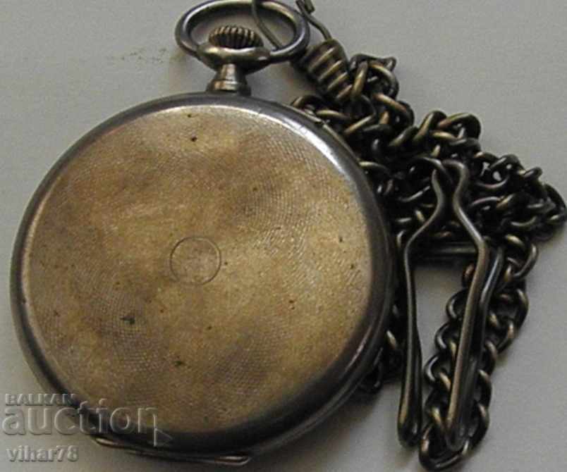 silver pocket watch-TEN BRINK,S -0.800 - 7