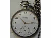 сребърен джобен часовник-ТEN BRINK,S -0,800