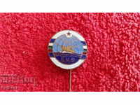 Old social bronze badge badge enamel BMF badge