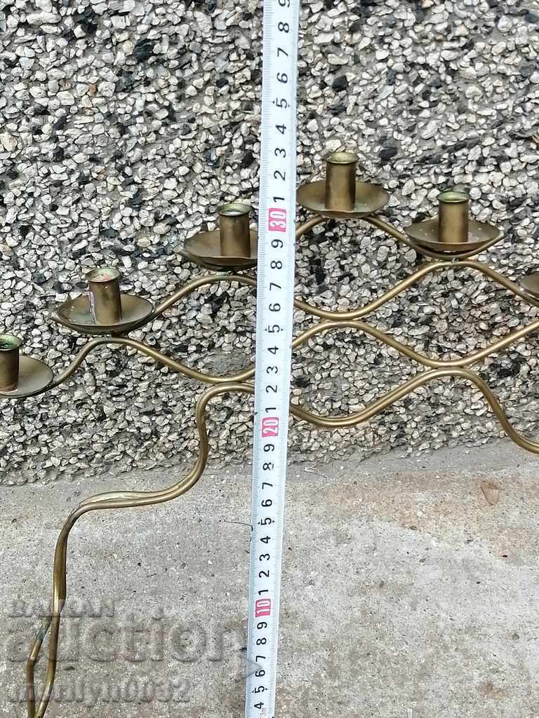 Аукцион Стар свещник месинг свещ минора Аукцион Стар свещник месинг свещ минора