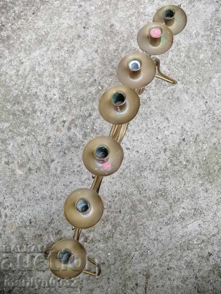 Стар свещник месинг свещ минора - 5 Стар свещник месинг свещ минора - 5