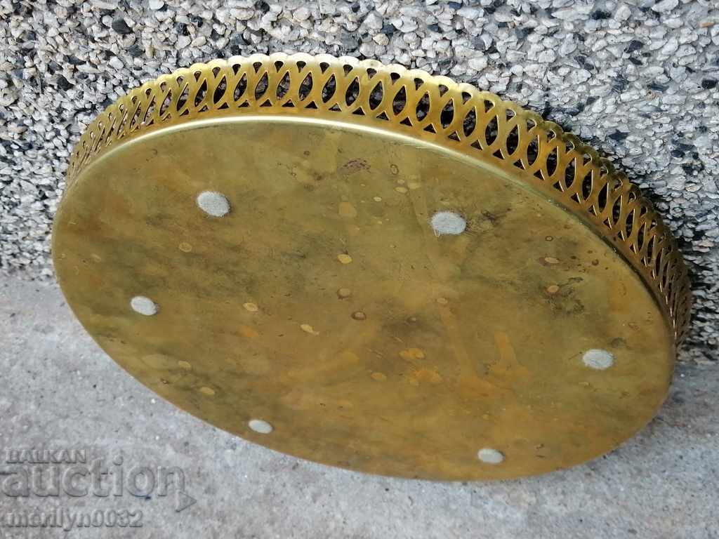 Old metal tray tray, plateau - 6 Old metal tray tray, plateau - 6