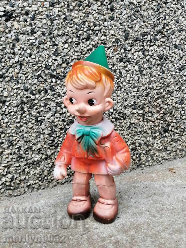 Jucărie de cauciuc pentru copii, suzetă Pinocchio - NRB