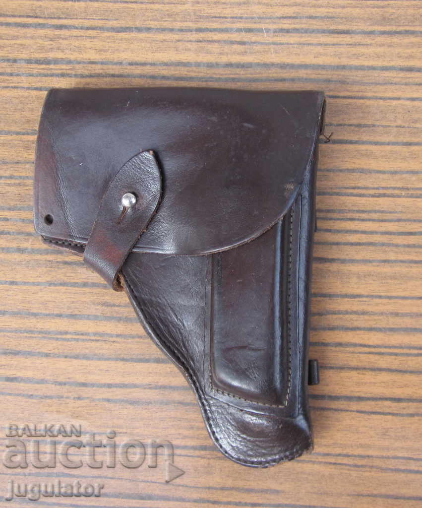 original old leather holster dated 1954
