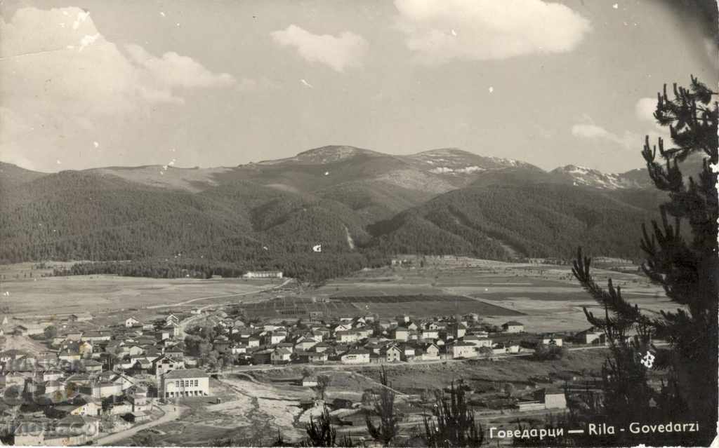 Old Postcard - Govedartsi, General