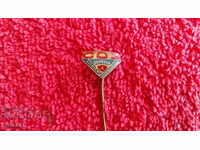 Vechi bronz solid DOPRAVA Pin Badge